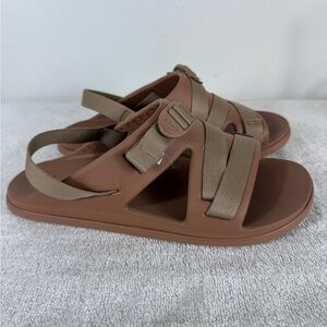 Chaco Chillos Sandals Performance Footwear Womens Size 11 Tan‎ Outdoor Strappy
